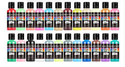 Фарба пігментна для ремонту шкіри 30 мл. Паста-гель Belino Profi. Рідка шкіра