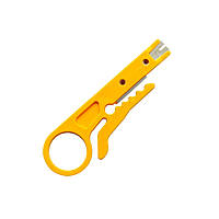 Инструмент для зачистки кабеля Stripper, yellow, цена за штуку, Q100 h