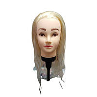 Голова-манекен с искусственными волосами GLV-00B