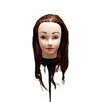Голова-манекен с искусственными волосами GLV-00S