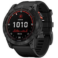 Смарт-годинник Garmin Fenix 7X Solar Slate Gray with Black Band