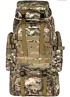 Штурмовой Рюкзак камуфляжный тактический ЗСУ Тактический баул рюкзак кордюра 80 л Рюкзак пиксель военный D-tac