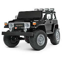 Детский электромобиль Джип Bambi M 4968EBLR-2 (24V) Toyota Черный Nestore Дитячий електромобіль Джип Bambi M