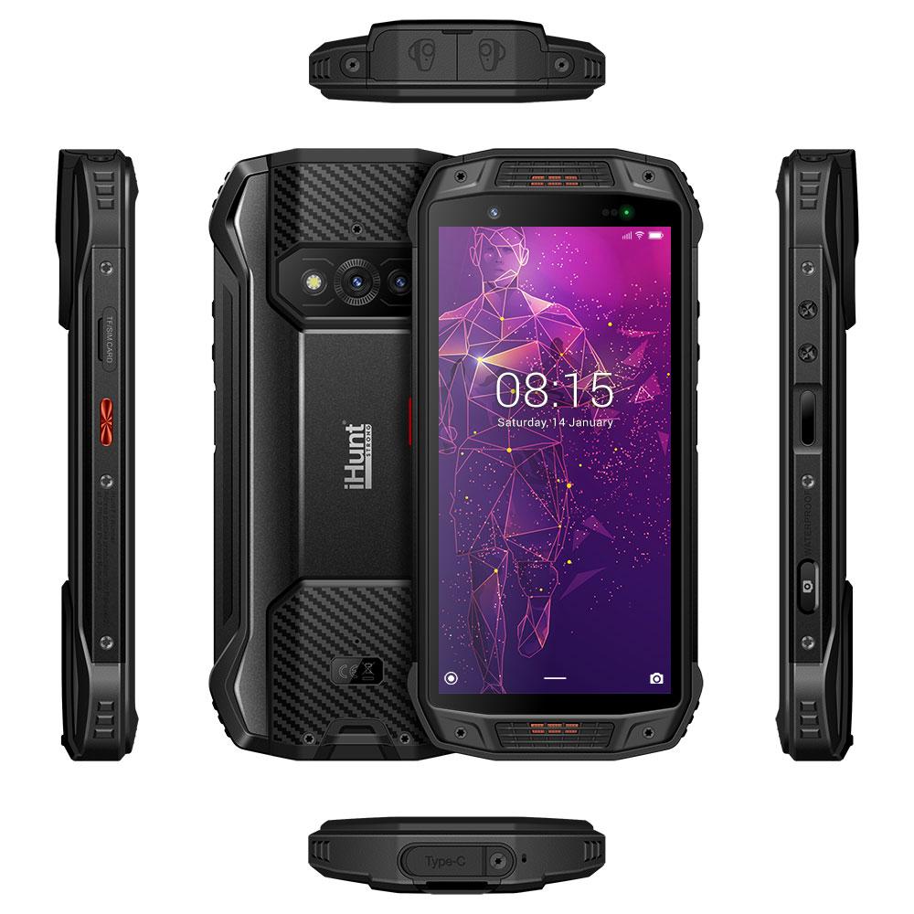 Противоударный телефон защищенный водонепроницаемый смартфон iHunt Fit Runner 4G Black - 6/128 Гб, 6600 мАч - фото 2 - id-p2180021895