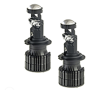 Лампы - лінза DECKER LED GL-01 6K H7 12V- 24V /2шт/