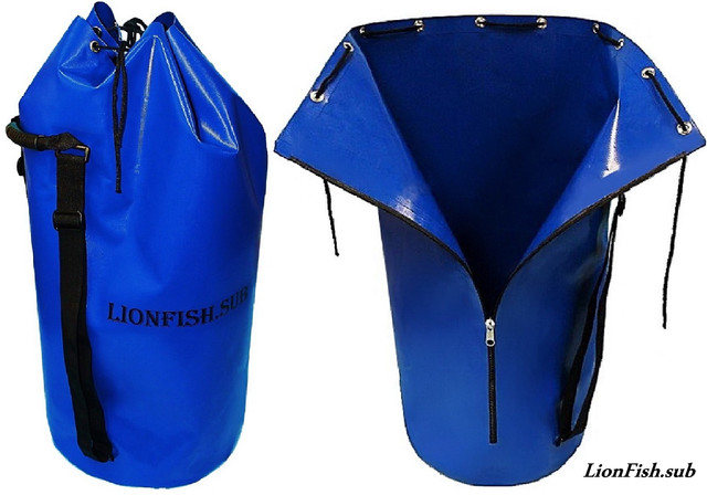 Гермомешок Сумка - Баул от производителя LionFish.sub для Вещей, Снаряжения, Рыбы. ПВХ