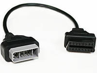 Переходник на NISSAN OBD2 14 PIN/пин ниссан обд адаптер кабель