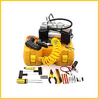 Авто набор 2в1 DeWalt (компрессор 72л/мин 12V, 30A + отвертка DCF680F1) TC