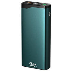 Зовнішній акумулятор Power Bank Remax RPP-129 Kingkong II 20000mAh Type-C PD+QC3.0 22.5W зелений