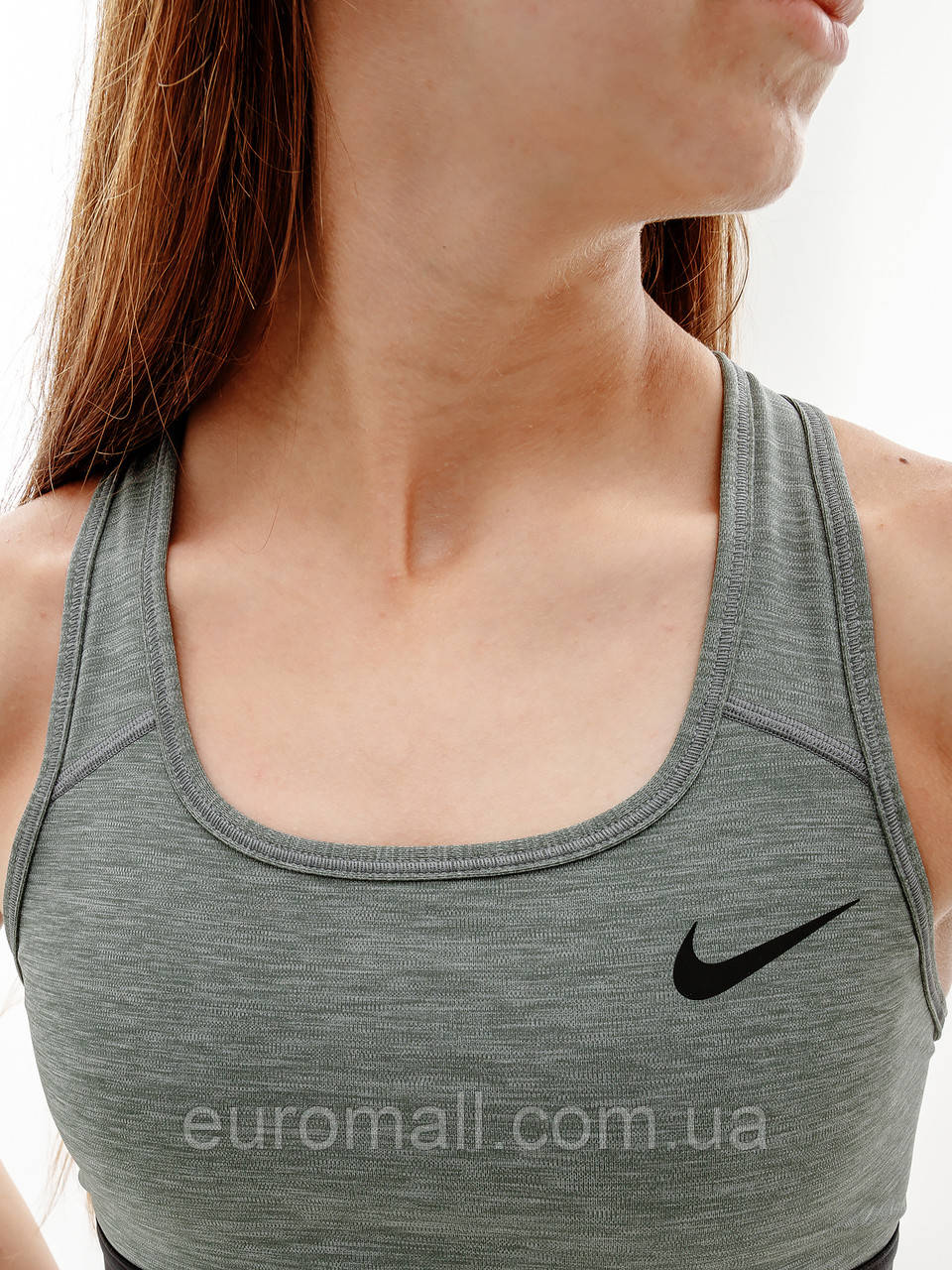 Топ жіночий Nike W NK DF SWSH BAND NONPDED BRA сірий BV3900-084 BV3900-084 Розмір EU: XS, фото 1