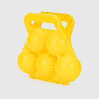 Снежколеп на пять шариков YiKai 080B Желтый (6952002372361) GG, код: 8360012