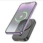 Зовнішній акумулятор Power Bank Hoco  J117A Esteem Wireless PD20W+QC3.0 - 10000mAh Чорний, фото 3