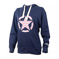 Толстовка JEEP HOODED OVERSIZE SWEATSHIRT STAR Striped Print O102608-A184 Размер EU: XS