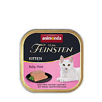 Влажный корм для кошек Animonda Vom Feinsten Kitten Baby-Paté Беби-пате для котят | 100 г (птица) h