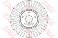 Тормозной диск TRW DF6472S