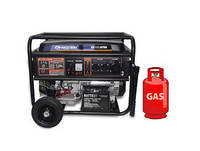 Генератор ГАЗ/бензиновый GREENMAX MB6500EB 5.0/5.5 кВт с электрозапуском