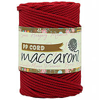 Полипропиленовый шнур Maccaroni PP Cord 5 mm ,красный