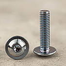 Гвинт М4х16 10,9 ISO 7380-2 з напівкруглою головкою з буртиком під шестигранник, фото 2