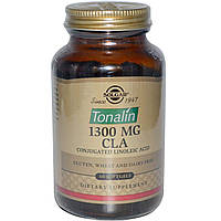 Конъюгированная линолевая кислота (Тоналин) Tonalin CLA Solgar 1300 мг 60 гелевых капсул Mix