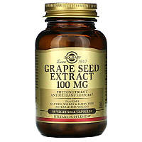 Экстракт виноградных косточек Grape Seed Solgar 100 мг 60 вегетарианских капсул Mix