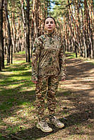 Женский костюм мультикам летний рипстоп камуфляжный зсу украинская военная форма тактическая rip-stop multicam
