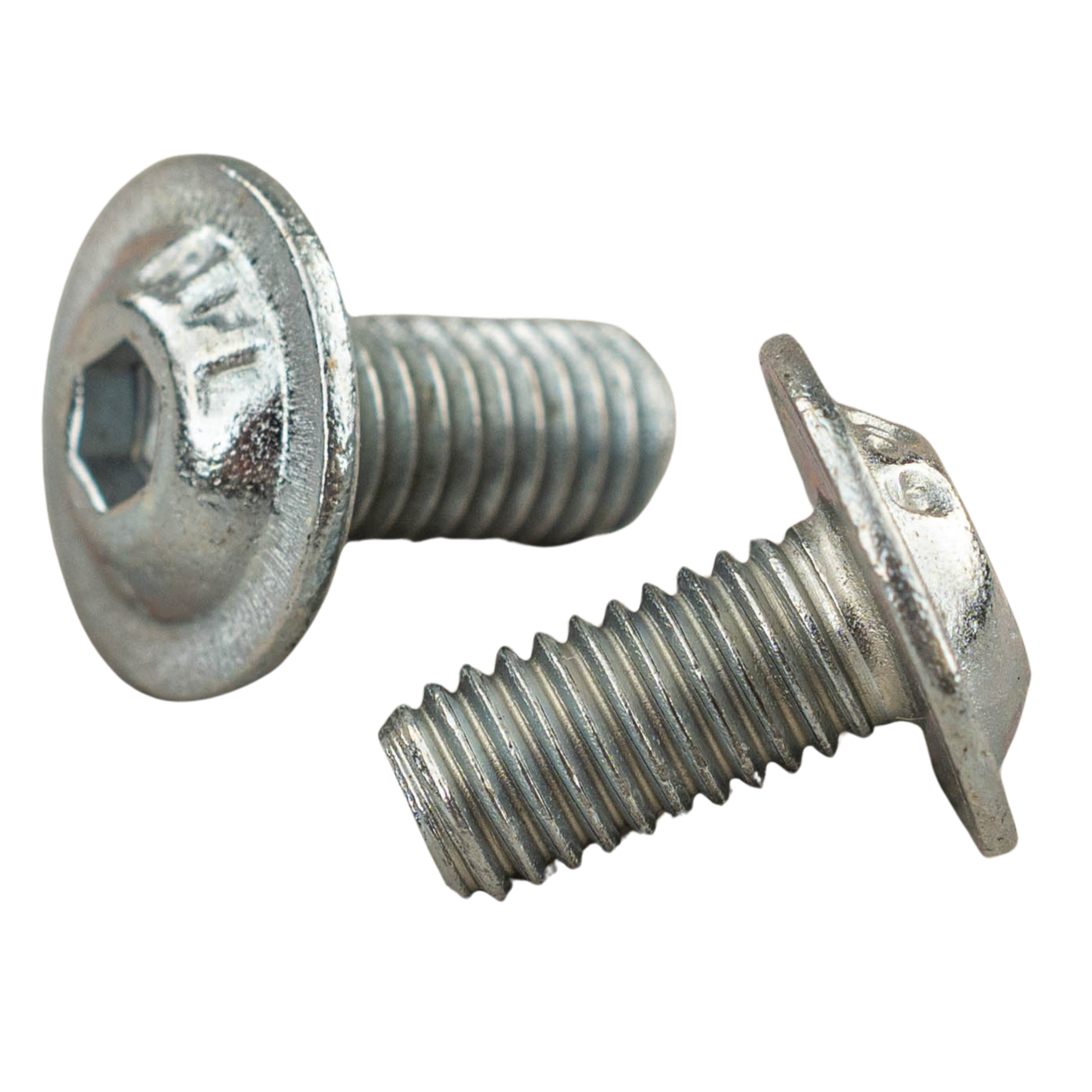 Гвинт М5х10 10,9 ISO 7380-2 з напівкруглою головкою з буртиком під шестигранник, фото 1