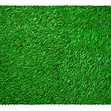Штучна трава зелена килимове покриття 100*100 см, фото 6