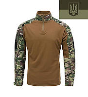 Тактический убакс мультикам мужской,Рубашка тактическая ВСУ,Тактическая рубашка UBACS Мультикам,Боевая рубашка