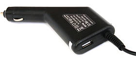 Автомобільний зарядний пристрій для ноутбука Asus 19v 4.74A (4.0*1.35) 90W + USB, фото 4