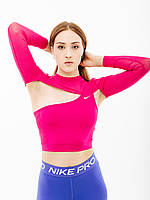 Топ С Длинным Рукавом Nike Ls Top Cropped Nvt FB5683-615 Размер EU: XS