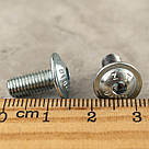 Гвинт М5х12 10,9 ISO 7380-2 з напівкруглою головкою з буртиком під шестигранник, фото 6