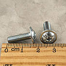 Гвинт М5х16 10,9 ISO 7380-2 з напівкруглою головкою з буртиком під шестигранник, фото 6