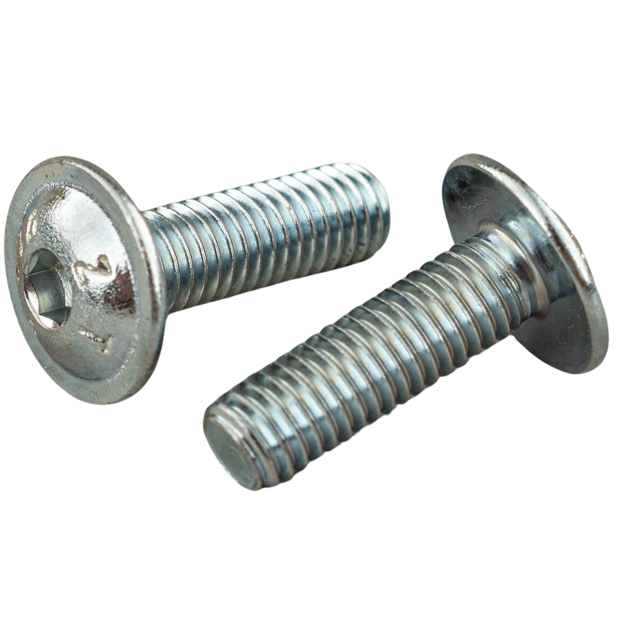 Гвинт М5х16 10,9 ISO 7380-2 з напівкруглою головкою з буртиком під шестигранник, фото 1