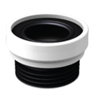 З'єднувач унітаза прямий, діаметр 110 мм, довжина 90 мм 7150N