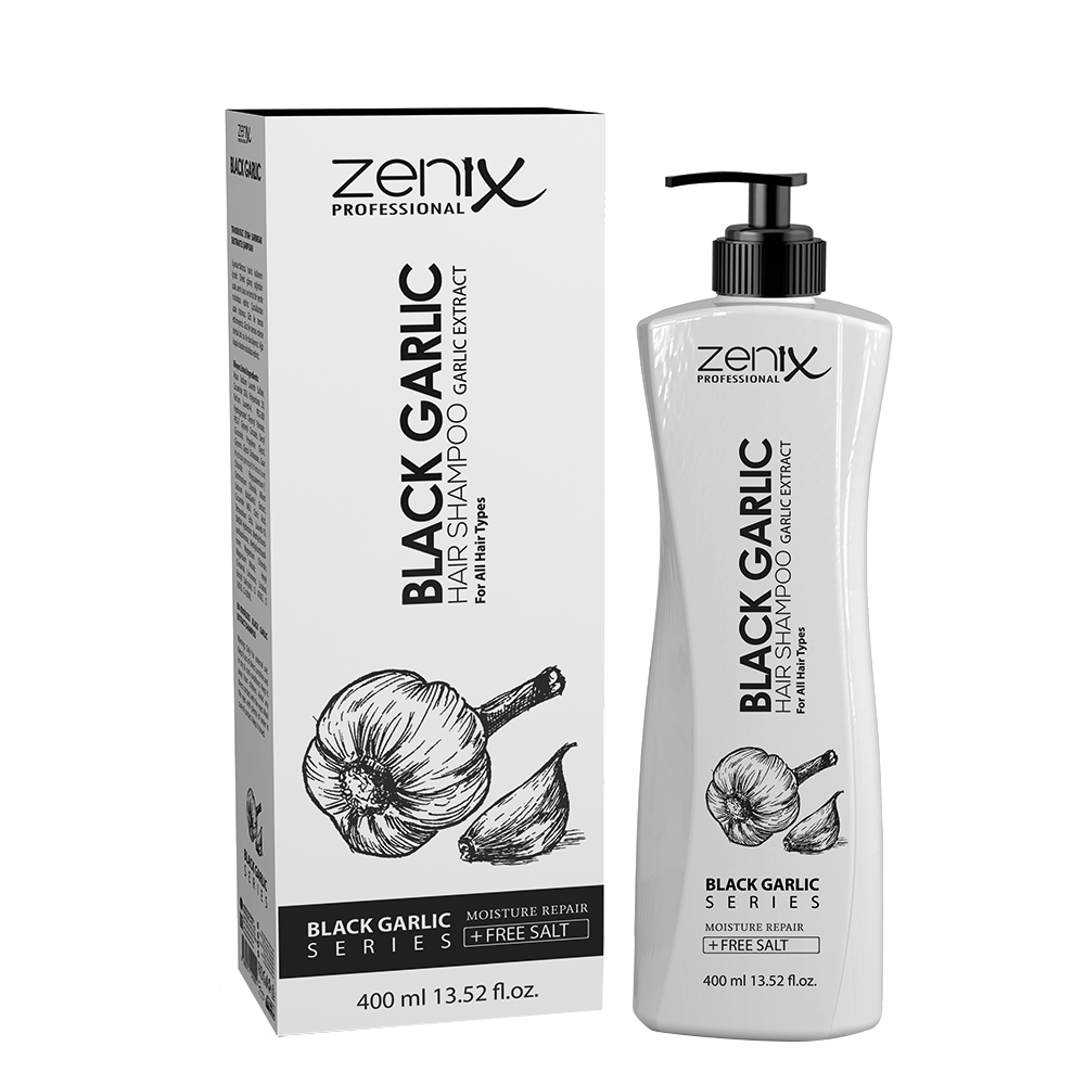 BESTSELLER! Шампунь з екстрактом чорного часника Zenix, 400 мл