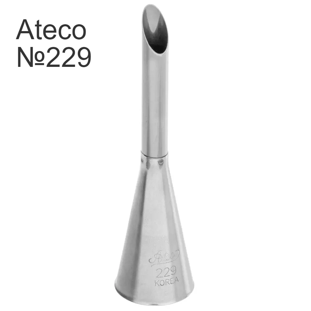 Насадка кондитерська Ateco № 229. Для начинки еклерів, фото 1
