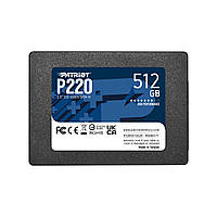 SSD Patriot P220 512GB 2.5" 7mm SATAIII inc