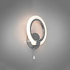 Світлодіодна бра LED 13 Вт колір каркасу хром D-A9133/1HR, фото 2