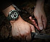 Чоловічий кварцовий годинник Naviforce з підсвіткою гарантія 12 місяців зелений будильник секундомір дата, фото 7
