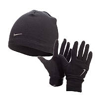 Набор: Шапка И Перчатки Nike Fleece Hat And Glove Set N.100.2579.082.2S Размер EU: XS/S