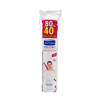 Ватные диски Septona Daily Clean 80+40 шт