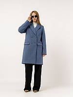 Жіноче пальто L блакитний Yuki ЦБ-00230016 UP, код: 8420178