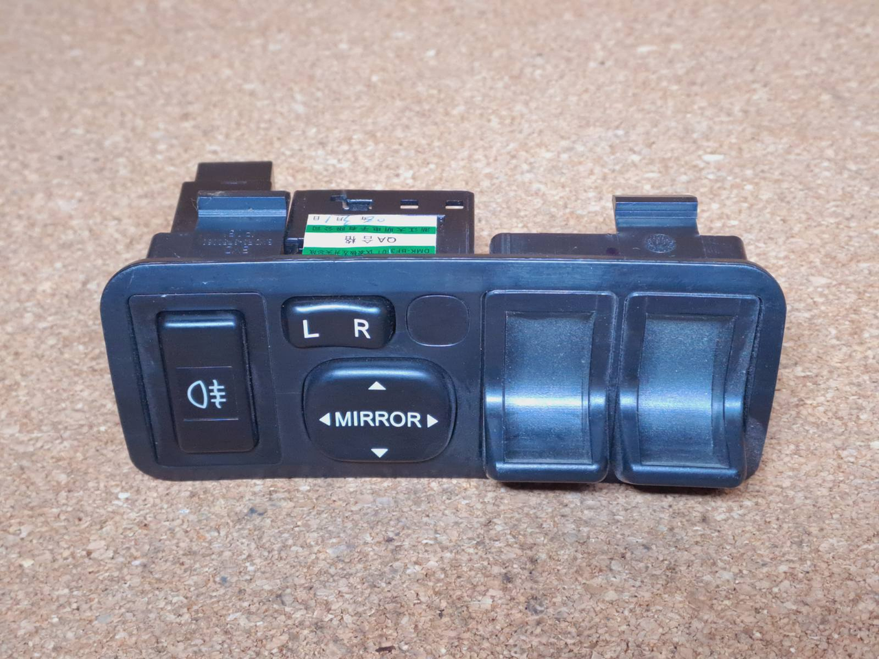 Блок перемикачів лівий (чорний, протитуманні задні фари, електродзеркала) Бід Ф3 BYD F3, фото 1