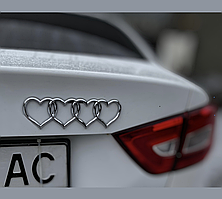 Емблема зовнішня "серця" Audi Audi
