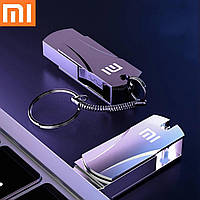 Флеш-накопитель MI на 2ТВ USB 3.0, метал серый