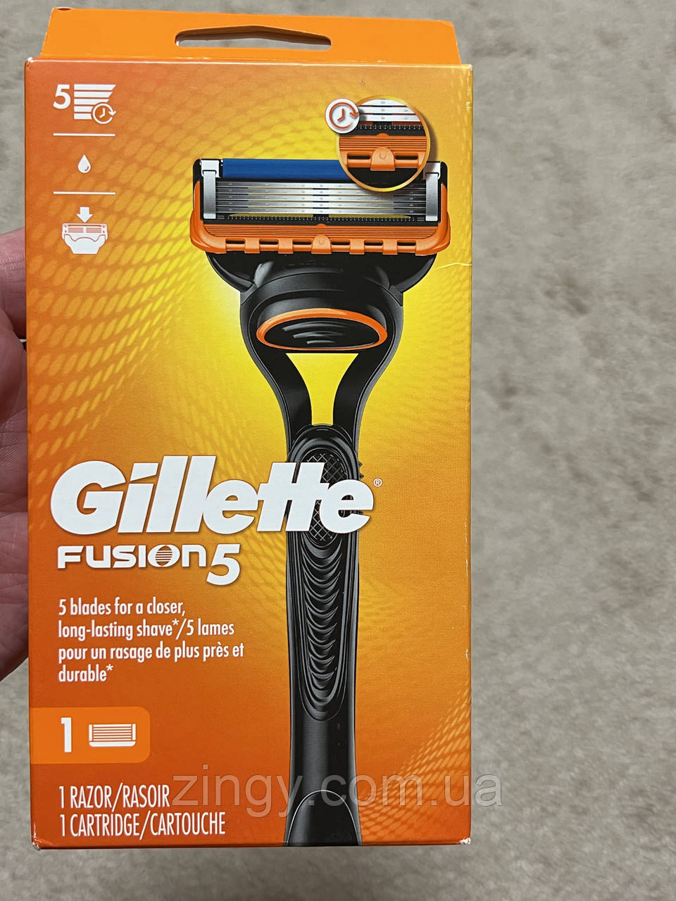 Станок для гоління Gillette Fusion5 Оригінал з США