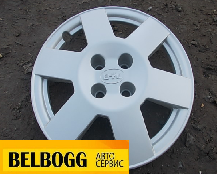 Ковпак диска колісного 6 спиць BYD F3, F3R, New F3, Бид Ф3, Ф3Р, Бід Ф3, фото 1