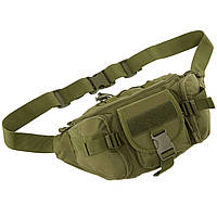 Поясная тактическая сумка E-Tac M16 с системой Molle Olive Green NX, код: 8254369