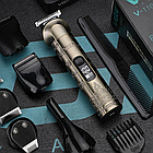 Бездротова машинка для стрижки волосся 6в1, VGR V 109 / Професійний тример для стрижки чоловічий, фото 5