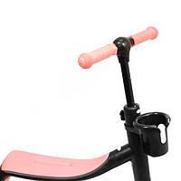 Самокат-велобег с педалями Scooter 3в1 БЕЗ УПАКОВКИ Розовый - htpk